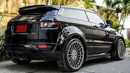ชุดแต่งรถ Range Rover Evoque Hamann Wide Body